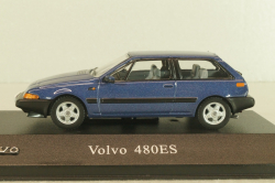 Volvo 480 ES 1986 blue, 8506016, Atlas Volvo Collection, 1:43
