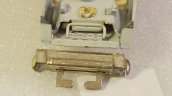 Москвич 408 А1 3 зажима, белый, Тантал/Радон 1:43 