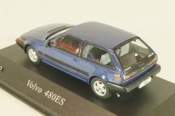 Volvo 480 ES 1986 blue, 8506016, Atlas Volvo Collection, 1:43