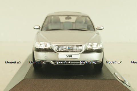 Volvo S80 1998, light silver, 8506044, Atlas Volvo Collection, 1:43