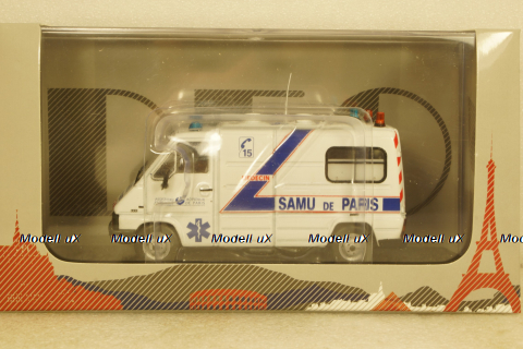 Renault Master T30 Van SAMU 75 De Paris Ambulance 1981, ODEON111, ODEON 1:43