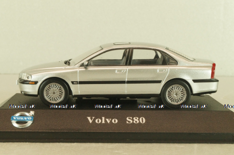 Volvo S80 1998, light silver, 8506044, Atlas Volvo Collection, 1:43