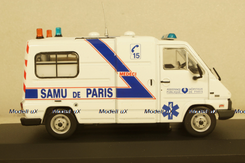Renault Master T30 Van SAMU 75 De Paris Ambulance 1981, ODEON111, ODEON 1:43