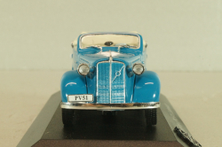 Volvo PV51 Cabriolet 1937, blue, 8506063, Atlas Volvo Collection, 1:43