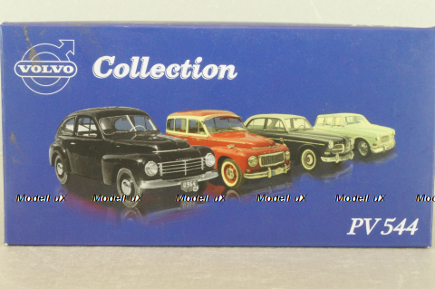 Volvo PV544 1947, maroon, 8506014, Atlas Volvo Collection, 1:43