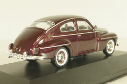 Volvo PV544 1947, maroon, 8506014, Atlas Volvo Collection, 1:43