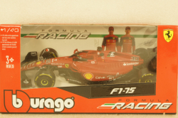 Ferrari F1-75 Scuderia Ferrari #16 Season 2022 CHARLES LECLERC, BU36832L, Bburago 1:43
