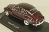 Volvo PV544 1947, maroon, 8506014, Atlas Volvo Collection, 1:43