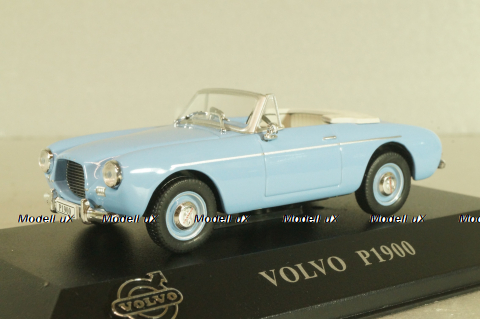 Volvo P1900 Cabriolet 1956, light blue, 8506009, Atlas Volvo Collection, 1:43