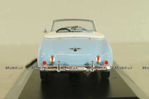 Volvo P1900 Cabriolet 1956, light blue, 8506009, Atlas Volvo Collection, 1:43