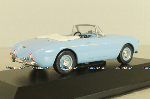 Volvo P1900 Cabriolet 1956, light blue, 8506009, Atlas Volvo Collection, 1:43