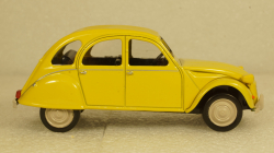 Citroen 2CV 6 club, 1979, yellow, Norev 1:43