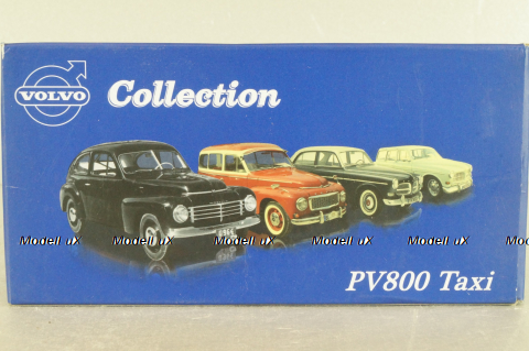 Volvo PV800 Taxi 1938, black, 8506018, Atlas Volvo Collection, 1:43