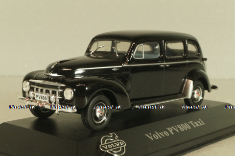 Volvo PV800 Taxi 1938, black, 8506018, Atlas Volvo Collection, 1:43