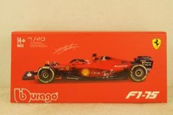 Ferrari F1-75 Scuderia Ferrari #16 Season 2022 CHARLES LECLERC, BU36831L, Bburago 1:43