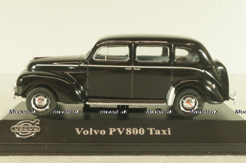 Volvo PV800 Taxi 1938, black, 8506018, Atlas Volvo Collection, 1:43