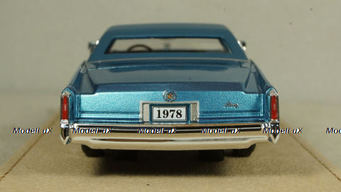Cadillac Eldorado Biarritz Mediterranean Blue 1978, STM78003 , Stamp Models 1:43