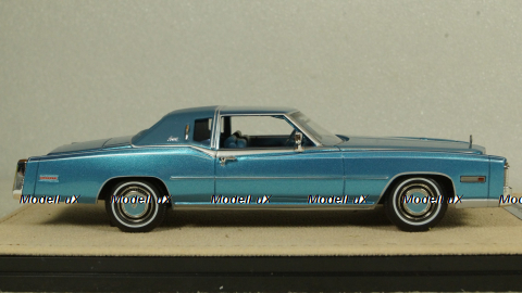 Cadillac Eldorado Biarritz Mediterranean Blue 1978, STM78003 , Stamp Models 1:43