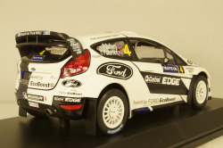 Ford Fiesta RS WRC Ford World Rallye Team Rallye Finland 2012 Solberg / Patterson, 151120804, Minichamps 1:18