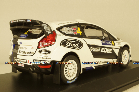 Ford Fiesta RS WRC Ford World Rallye Team Rallye Finland 2012 Solberg / Patterson, 151120804, Minichamps 1:18