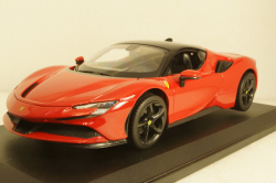Ferrari SF90 Stradale Hybrid 1000hp 2019, BU16015, Burago 1:18