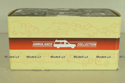 Volkswagen T1 Transporter Ambulance, beige, Atlas Ambulance Cars Collection 1:43