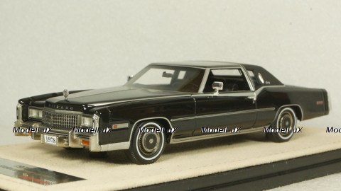 Cadillac Eldorado Biarritz Black 1978, STM78001, Stamp Models 1:43