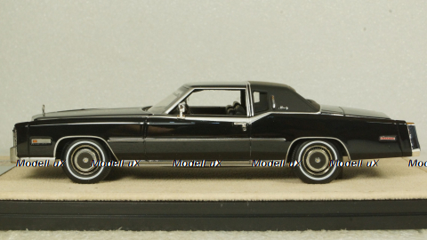 Cadillac Eldorado Biarritz Black 1978, STM78001, Stamp Models 1:43