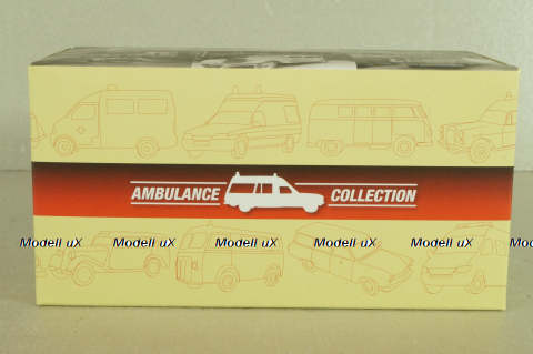 Volvo 145 Express Ambulance 1969, 7495007, Atlas Ambulance Cars Collection 1:43