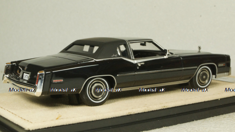 Cadillac Eldorado Biarritz Black 1978, STM78001, Stamp Models 1:43