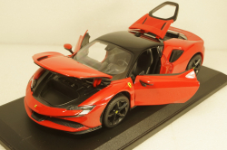 Ferrari SF90 Stradale Hybrid 1000hp 2019, BU16015, Burago 1:18
