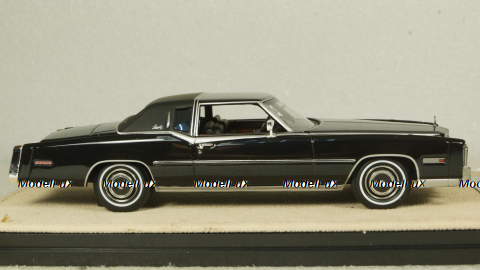 Cadillac Eldorado Biarritz Black 1978, STM78001, Stamp Models 1:43