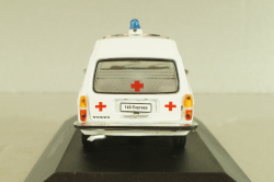 Volvo 145 Express Ambulance 1969, 7495007, Atlas Ambulance Cars Collection 1:43