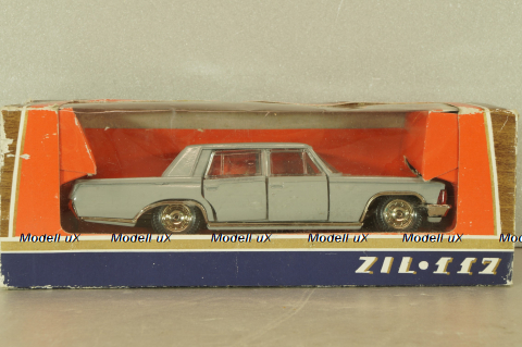 Зил-117, серый, август 92г., Тантал/Радон 1:43