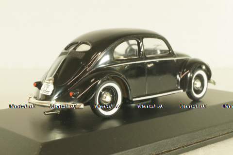 Volkswagen Kafer (Beetle) 1949, black, 7129102, Atlas 1:43