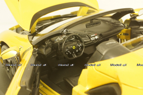 Ferrari SF90 Stradale Hybrid Spider 1000hp OPEN 2020, BU16016YE , Burago 1:18