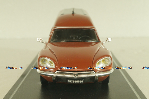 Citroen DS Fourgon Tissier "Bagagere" 1973, brown, Atlas 1:43