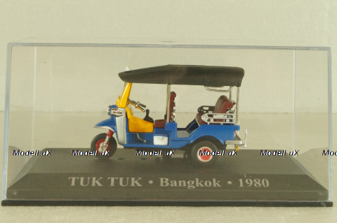 Tuk Tuk Bangkok 1980, blue, Altaya 1:43