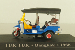 Tuk Tuk Bangkok 1980, blue, Altaya 1:43