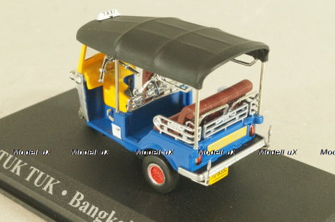 Tuk Tuk Bangkok 1980, blue, Altaya 1:43