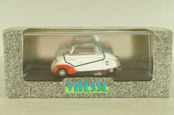 Messwrshmitt KR 200 Kabinenroller 1960, white/red, 680, Vitesse 1:43