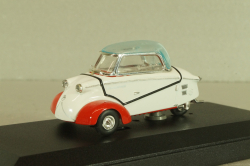 Messwrshmitt KR 200 Kabinenroller 1960, white/red, 680, Vitesse 1:43