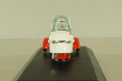 Messwrshmitt KR 200 Kabinenroller 1960, white/red, 680, Vitesse 1:43