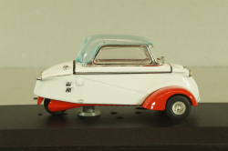 Messwrshmitt KR 200 Kabinenroller 1960, white/red, 680, Vitesse 1:43