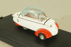 Messwrshmitt KR 200 Kabinenroller 1960, white/red, 680, Vitesse 1:43