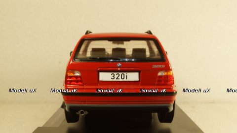 BMW 3rd E36 Touring 1995 red, MCG18154, MCG 1:18