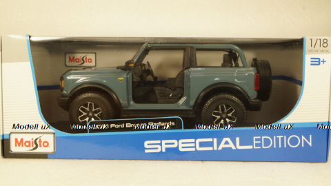 Ford Bronco Badlands BLUE, MAI31457, Maisto 1:18