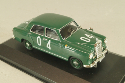 Mercedes-Benz 180 D (W120) #4, Mille Miglia 1955, green, Mercedes-Benz-Offizielle Modell-Sammlung #80, Altaya 1:43