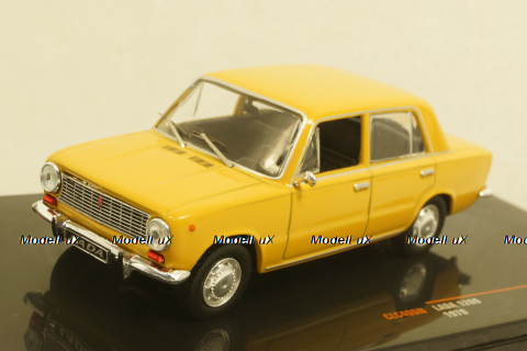Ваз-2101 Lada 1200 yellow 1970, CLC406N, IXO 1:43
