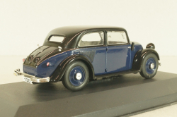 Mercedes-Benz 130 W23 1934, black/dark Blue, Mercedes-Benz-Offizielle Modell-Sammlung #23, Altaya 1:43